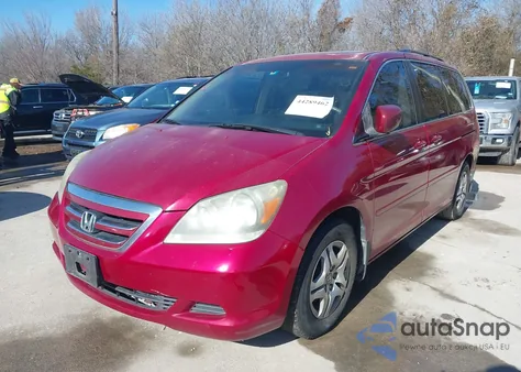 2006 Honda Odyssey Ex-L z USA, uszkodzony, nr VIN 5FNRL38676B441384